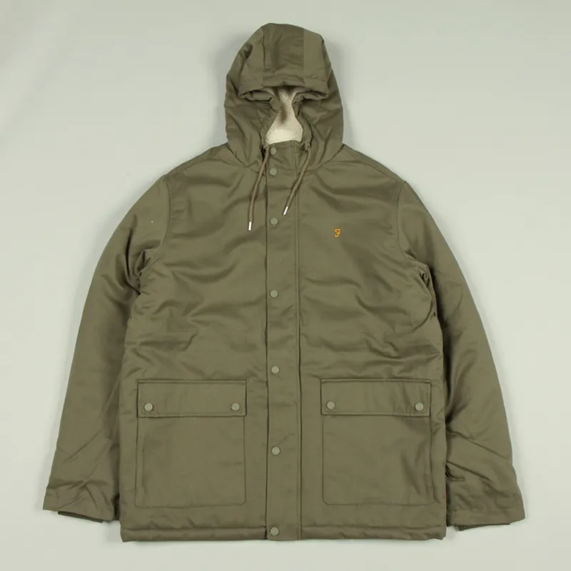 Farah Newhall Jacket Vintage Green
